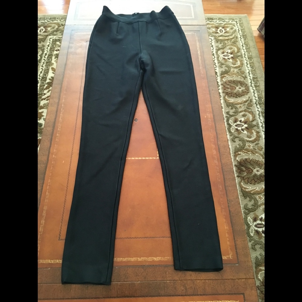 Akira Sz S Black Dress Pants, Back zipper